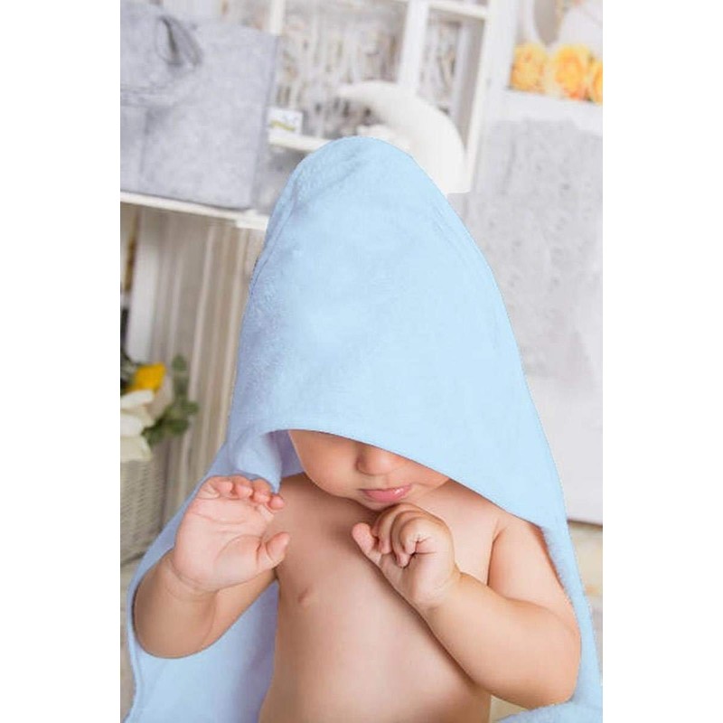 2 x Hooded Baby Towel Soft 100% Cotton Bath Wrap
