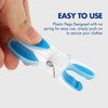 Soft Grip Clothes Pegs for Washing Line Multi-Coloured Strong Non