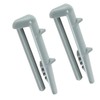 QUAILITAS Dishwasher Rail Cap Replacement [Pack of 2] Plastic Rear