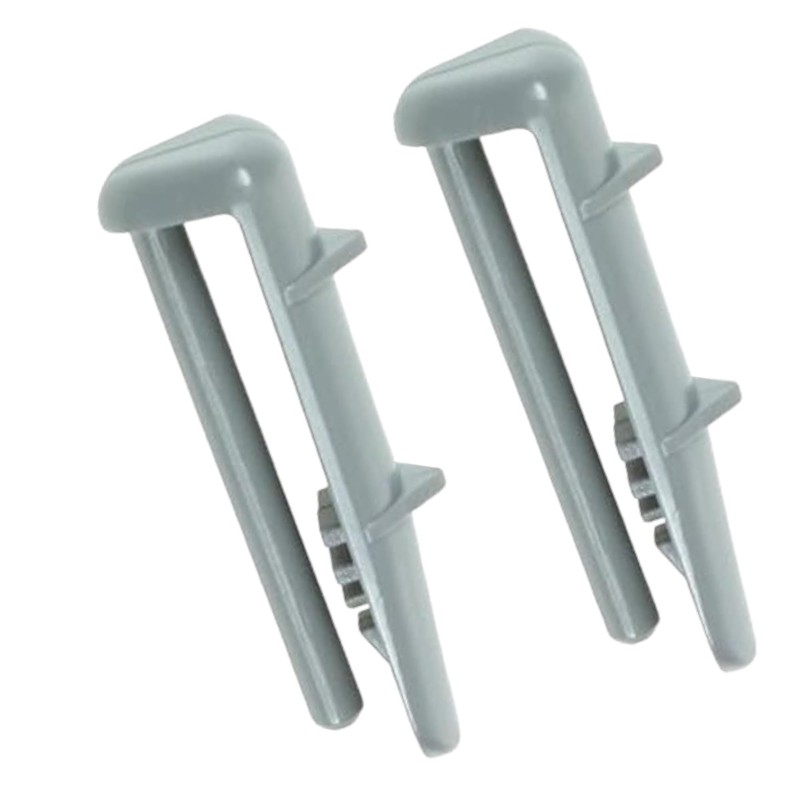 QUAILITAS Dishwasher Rail Cap Replacement [Pack of 2] Plastic Rear