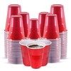 CHEF ROYALE red Cups (25, 12)