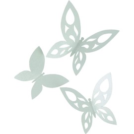 HEITMANN DECO Paper Butterflies - Mint - in Various Sizes - for Decorating - for Crafts - Spring Decoration, 20.5 x 16 x 1.8 cm
