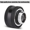 Richer-R Compression Fitting, PC Water Cooling Brass Compression Fitting, 4/6