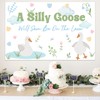 Goose 1st Birthday Decoration Backdrop, A Silly Goose Will Soon