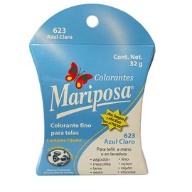 Colorante Mariposa Cristales 32 grs 623 Azul Claro