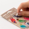 Midori 11387006 Sticky Paper Point S Tri-Pattern