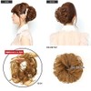 Scrunchie Round Curl Heat Resistant Black