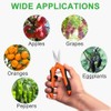 GROWNEER 6 Packs Pruning Shears Gardening Hand Pruning Snips with