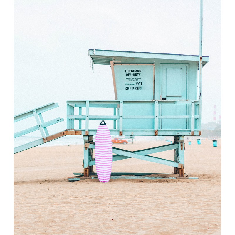 PAMGEA - Funda para tabla de surf, color rosa