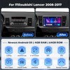 [4+64G] Hikity Android 15 Car Stereo for Mitsubishi Lancer 2008-2017