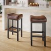 29 Inch Bar Height Bar Stools Set of 2, 29"