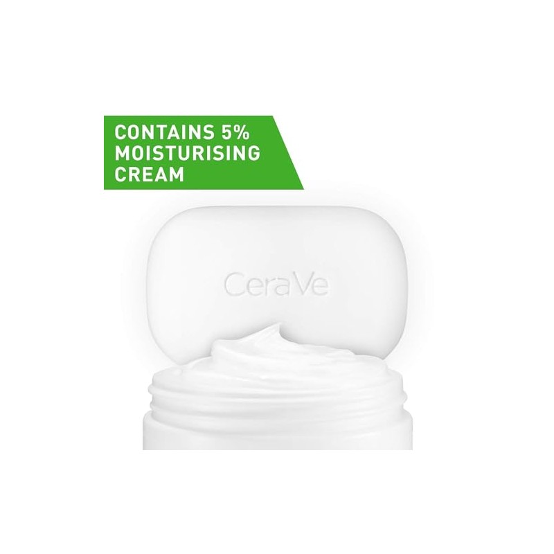 CeraVe Barra de limpieza hidratante 127,6 g (Paquete de 6)