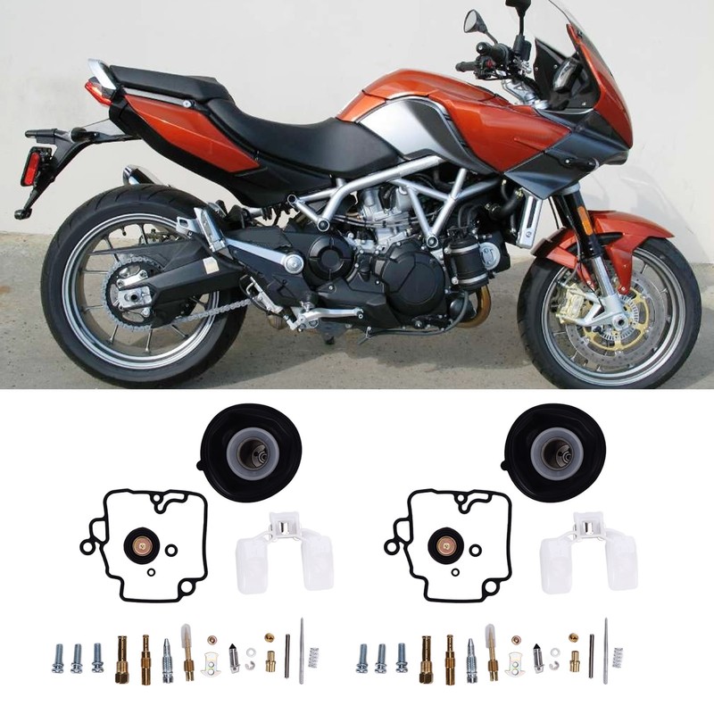 2 Sets Motorcycle Carburetor Repair Kit 22mm Universal for GY6