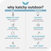 Katchy Outdoor Insect Trap Glue Board Refills, 8-Pack, Catcher &