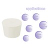 sourcing map Rubber Tapered Plug 38mm to 46mm Solid Test