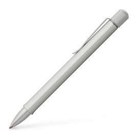 Faber-Castell Hexo 140594 Ballpoint Pen Matt Silver Pack of 1