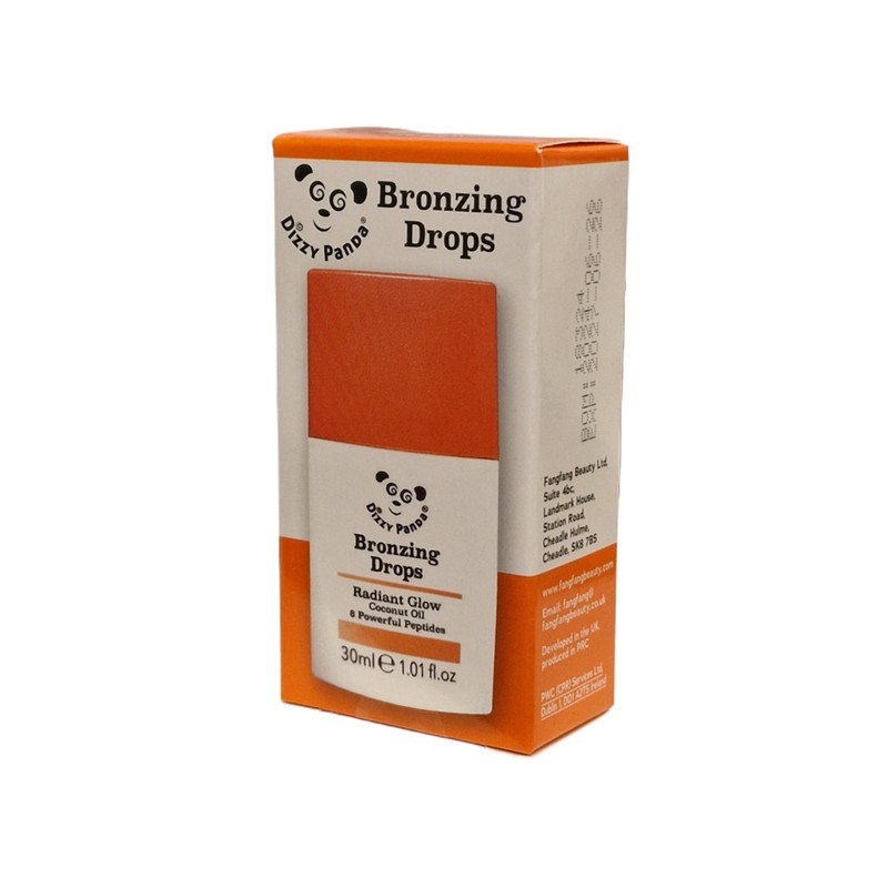 Dizzy Panda Bronzing Drops, 30ml – Hydrating Serum with Coconut