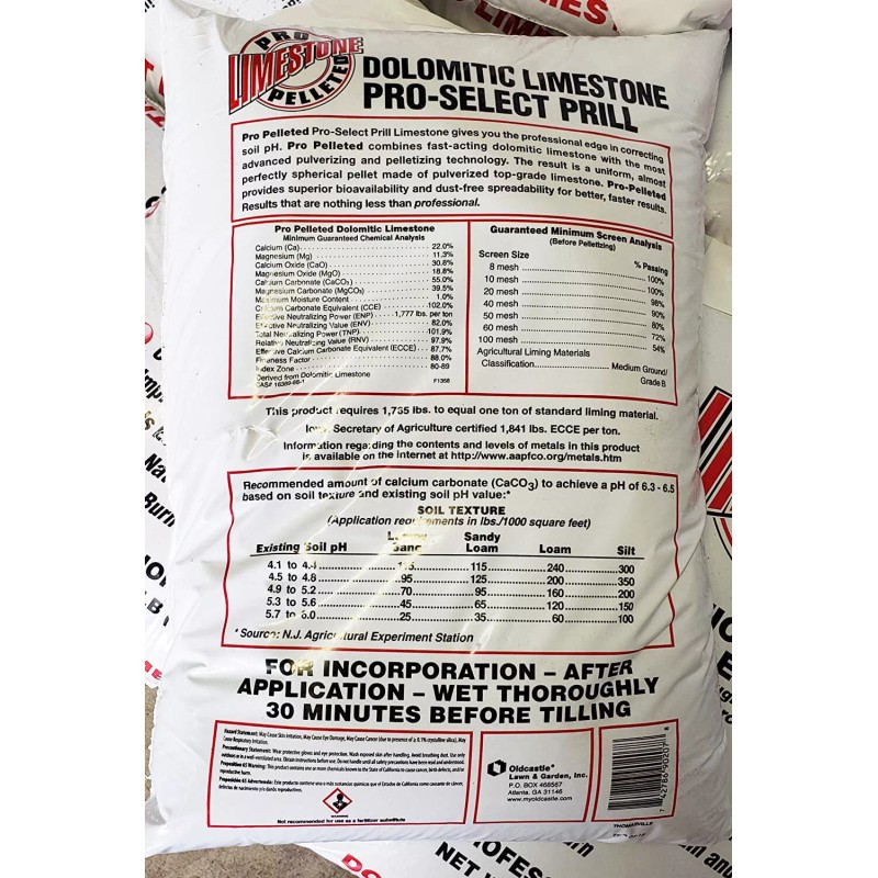 Pro Pelleted Dolomitic Limestone - 50lb Bag Lime