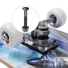 PATIKIL 8 Pcs 1-5/16" / 33mm Skateboard Mounting Hardware Carbon
