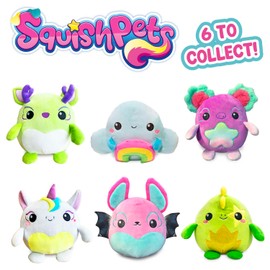 SquishPets Medium Cuddly Toy Claudi, Cloud Plush, Plush Toy 19 cm for Cuddling and Playing