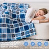 Heated Blanket Electric Throw, Heating Throw with 8 Hours Auto