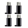 Micro USB Adapter to USB C Adapter, (4-Pack) USB C