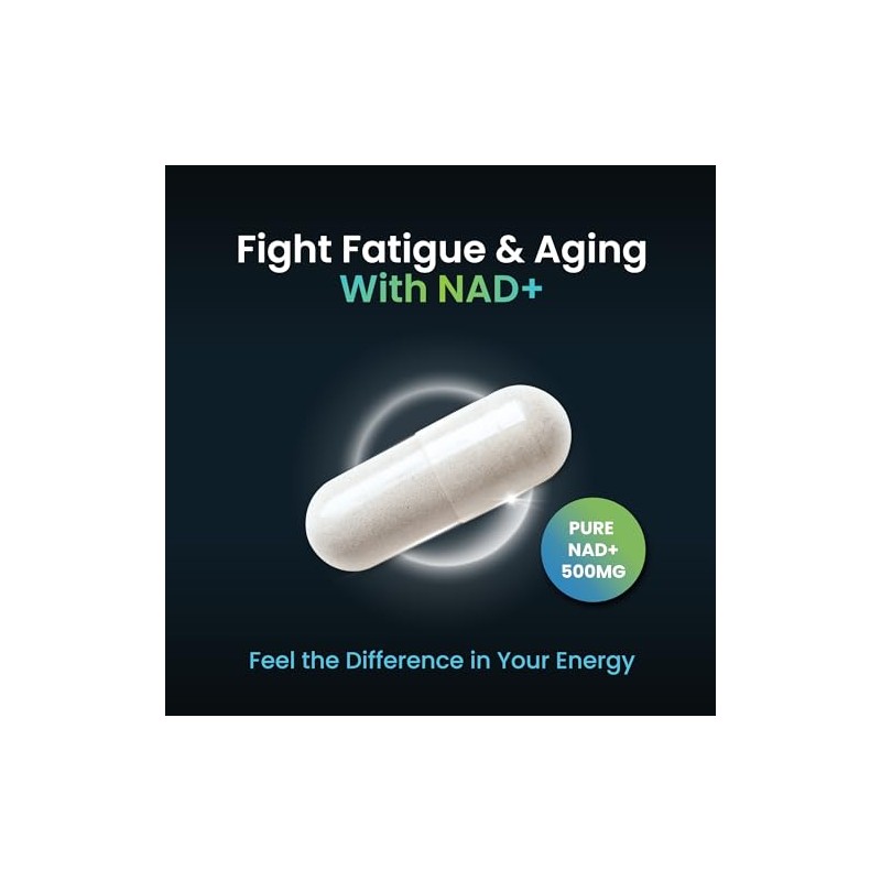 Forestleaf Suplemento de Nad+: 500 Mg de Nad Plus Puro