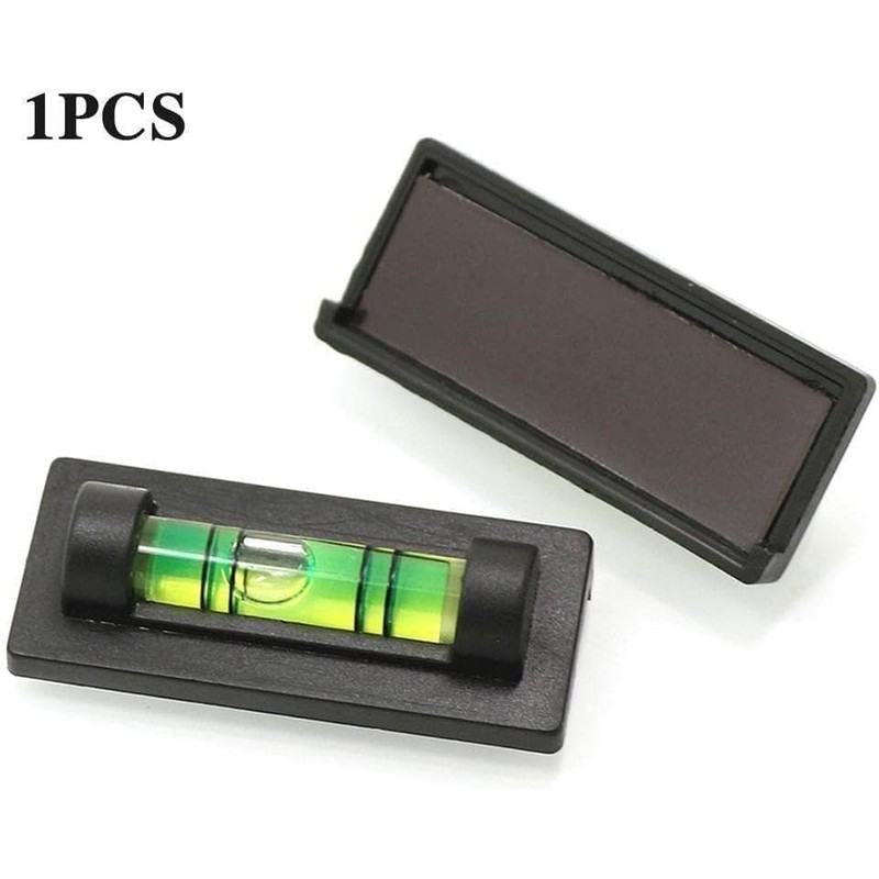 Black 1 x G6L2 Portable Magnetic Spirit Level Small Mini