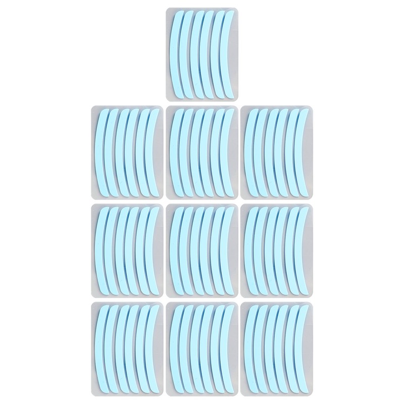 30 Pairs Silicone Eyelash Lift Curved Shape Reusable Soft Rods