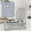vizuzi I Am A Proud Boss Pencil Holder, Funny Boss