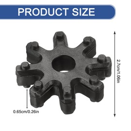 HQRNYP 2 acopladores de dirección flexibles, reemplazo de acoplamiento de dirección, reemplazo de acoplamiento 56315-2K000FFF, accesorios de reparación automotriz compatibles con Kia Sonata Elantra