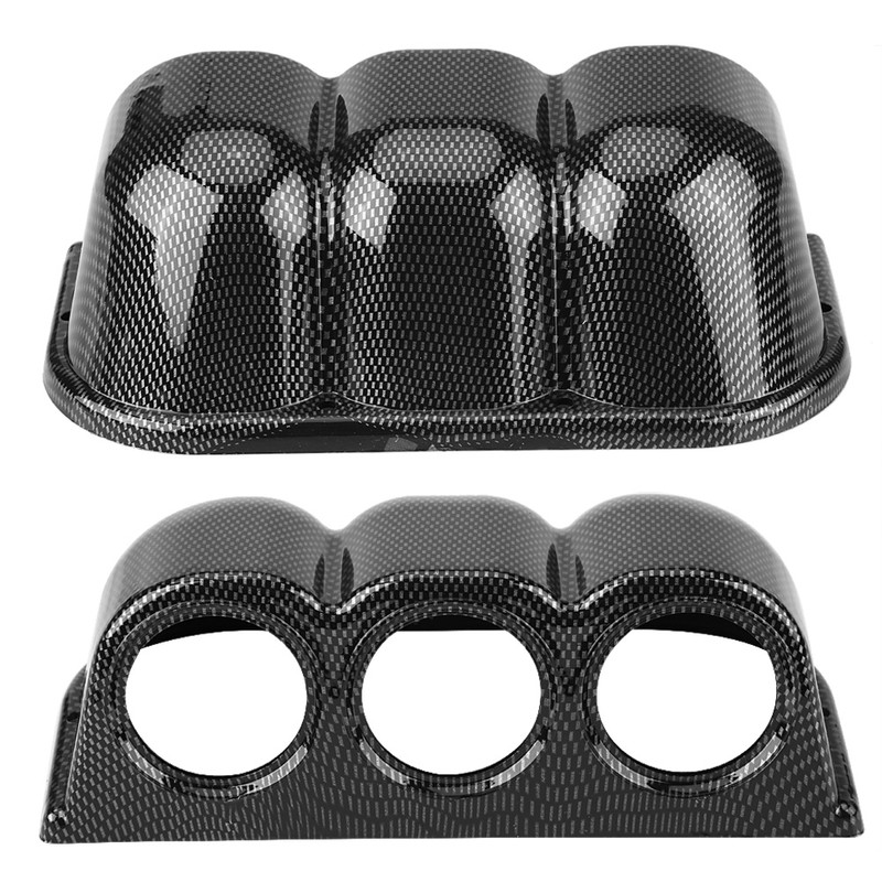 Car Universal 52mm Triple 3 Hole Mount Holder Dash Gauge