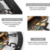 25cm Industrial Loft-Style Iron Wall Clock with Visible Weld Seam