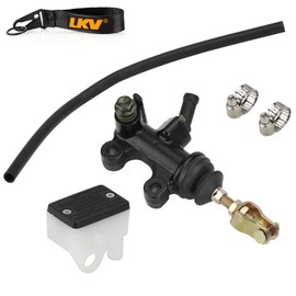 LKV Rear Brake Master Cylinder Reservoir Compatible with Honda ATV ATC350 ATC350X 1985-1986, OE#43500-HA5-016,43500-HA5-671 43500-HA5-006