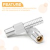 Anti-Siphon Valve, 1/4" NPT, for 3/8" Hose, Aluminum, for Marine