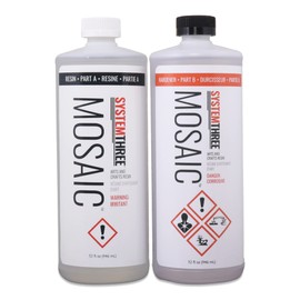 System Three Mosaic Arts & Crafts Epoxy, 1/2-Gallon Kit