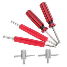 Ciieeo 6pcs Valve Core Wrench Set for Bike Car Auto Tire Valve Core Remover Tool Kit Tire Stem Removal Tool for Diy Mechanics