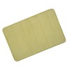 Olive Microfibre Memory Foam Bathroom Bath Mat With Non Slip