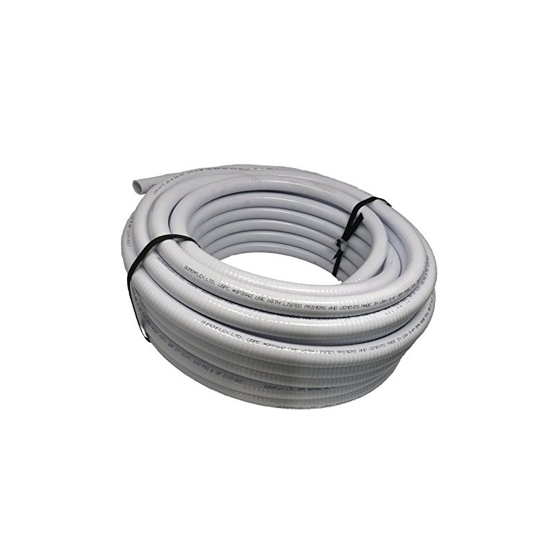 Sealproof 2" Dia Flexible PVC Pipe, Pool and Spa Hose,