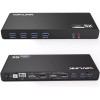 WAVLINK USB 3.0 and USB-C Dual 4K Display Laptop Docking