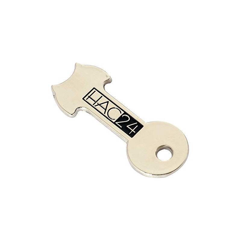 Set of 4 Shopping Trolley Token Key Ring Shopping Trolley