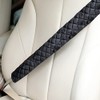 Tatuo 4 Pack Extra Long Seat Belt Cover for Comfort