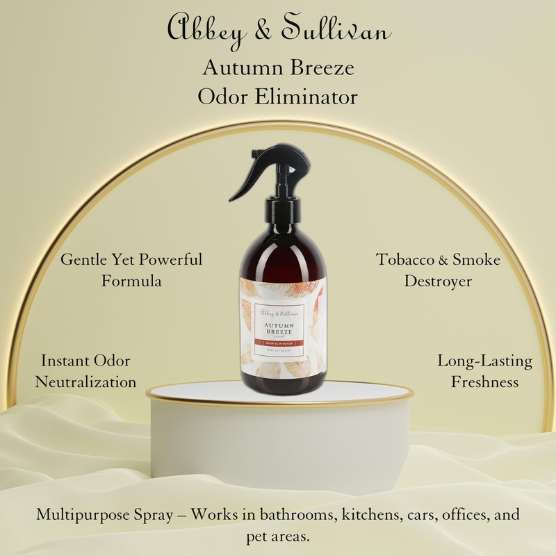 Abbey & Sullivan Odor Eliminator, Autumn Breeze, 16 oz