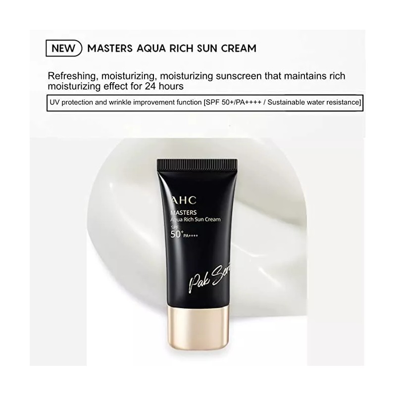 AHC Paquete De 2 Cremas Solar Ahc Aqua Rich Spf50+