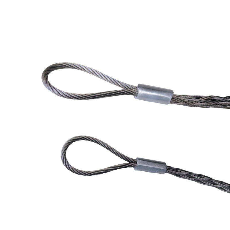 2-Piece Cable Pulling Sock Set, 304 Stainless Steel Wire Mesh