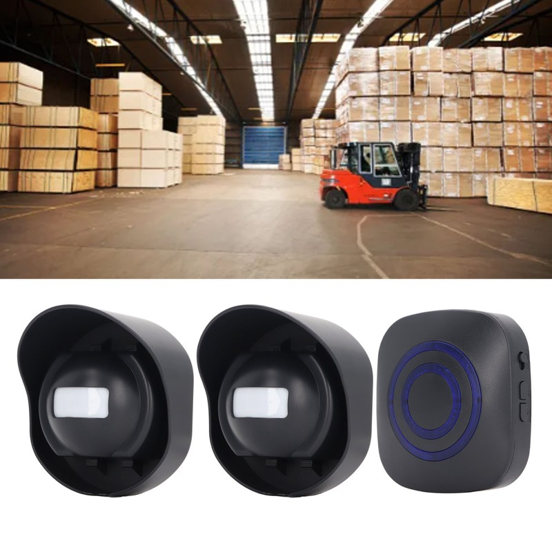 Driveway Alarm Weather Resistant 328ft Long Range 110‑240V Wireless Outside