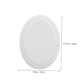 Vaguelly Brush Oval Shape Lotion Applicator Accessory for Soft Exfoliating Brush for Enhanced Skincare Routine Improved Absorption and Versatile Replacement