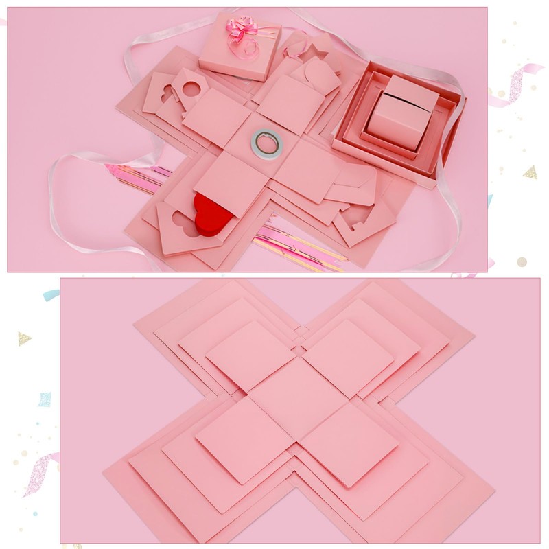 Candcamp Explosion Box, Surprise Case DIY Explosion Gift Cardboard, 5