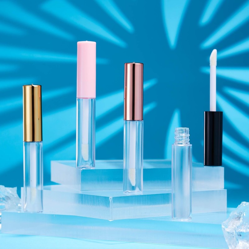 CAIYA Pack of 20 Empty Lip Gloss Tubes Containers, 4