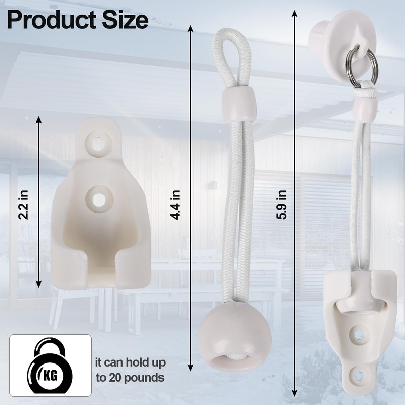 New Bungee kit + end caps Universal Replacement Mounting Brackets